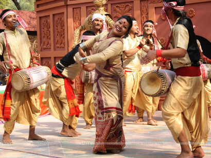 Dancers in Assam