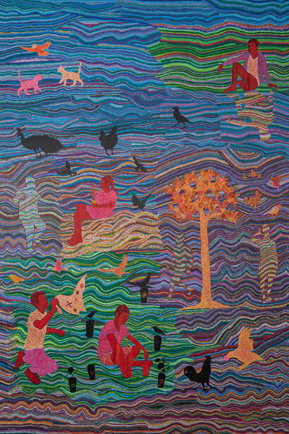 Slimen Elkamel, Open land, 2025. Courtesy of Kristin Hjellegjerde Gallery