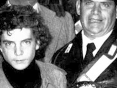 John Paul Getty III al momento della liberazione