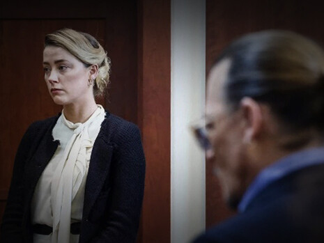 Imagen del juicio Depp vs Heard