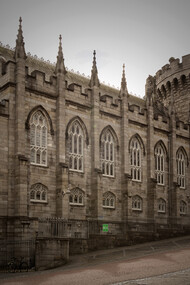 Dublin Castle is a major Irish government complex, conference centre, and tourist attraction. It is located off Dame Street in central Dublin, Ireland