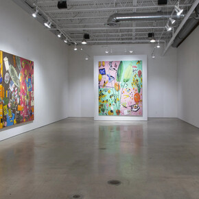 Manny Farber, An up beat title, exhibition view. Courtesy of Quint Gallery