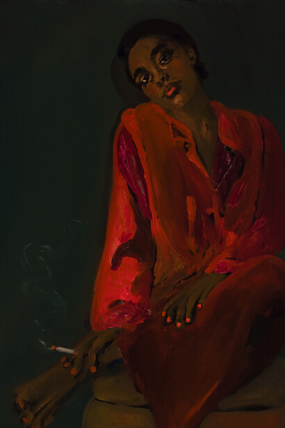 Danielle McKinney, Sweet spot, 2024. Courtesy of Galerie Max Hetzler