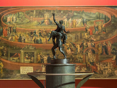 Tabula Cebetis, pittura ad olio di Jan Sons, Museo di Capodimonte, Napoli