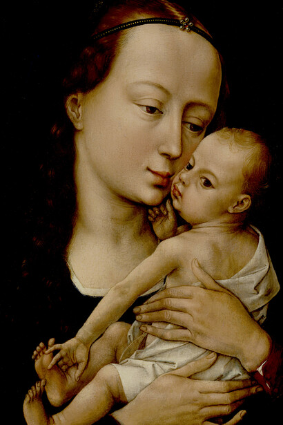 «La Virgen y el Niño» (1461-1462), Rogier van der Weyden 