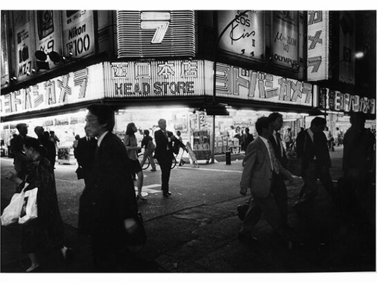 Daido Moriyama, Shinjuku, 2000-2004 / 2004, Gelatin silver print, 39.4 x 59.1 in (100 x 150 cm), Courtesy of Simon Lee Gallery and Taka Ishii Gallery, Tokyo