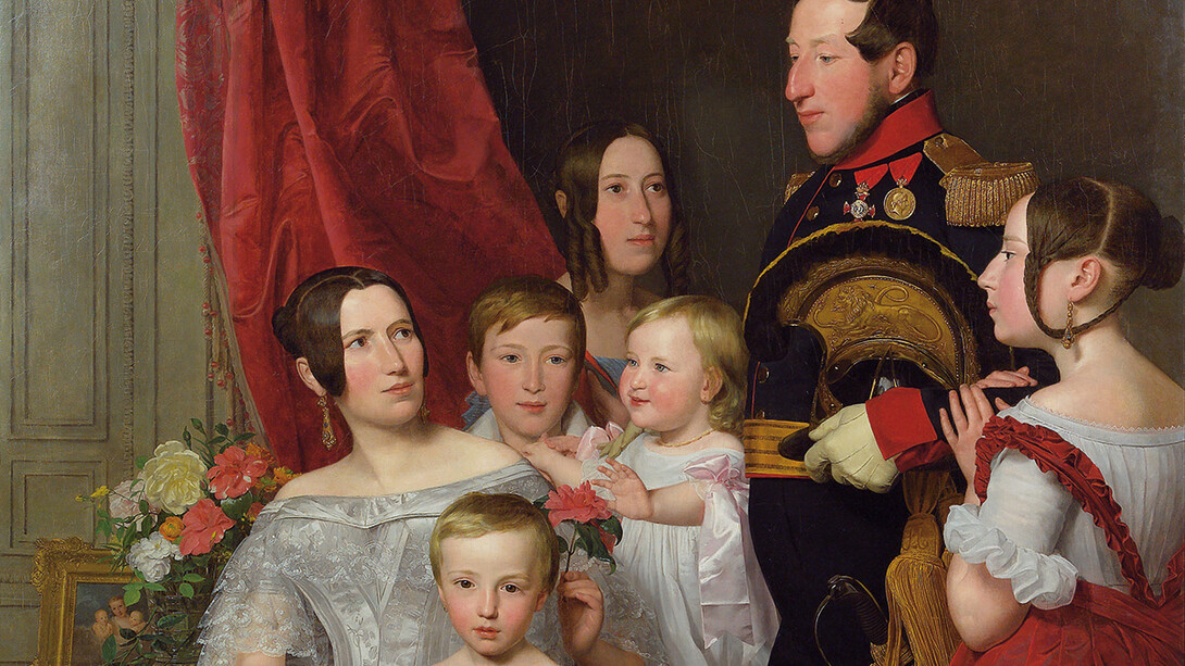 Ferdinand Georg Waldmüller, Familienportrait Gierster, 1838 © Sammlung Roland