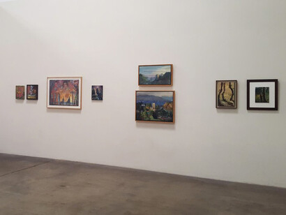 Carlos Almaraz & Elsa Flores Almaraz, Exhibition view. Courtesy of Craig Krull Gallery