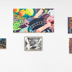 Installation view, Retinal Hysteria, Curated by Robert Storr, 2023. Courtesy of Venus Over Manhattan