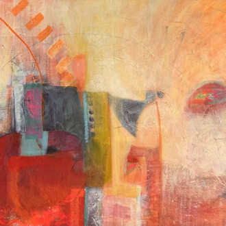 Roya Adjory, Living in color (detail), 2026. Courtesy of BG Gallery