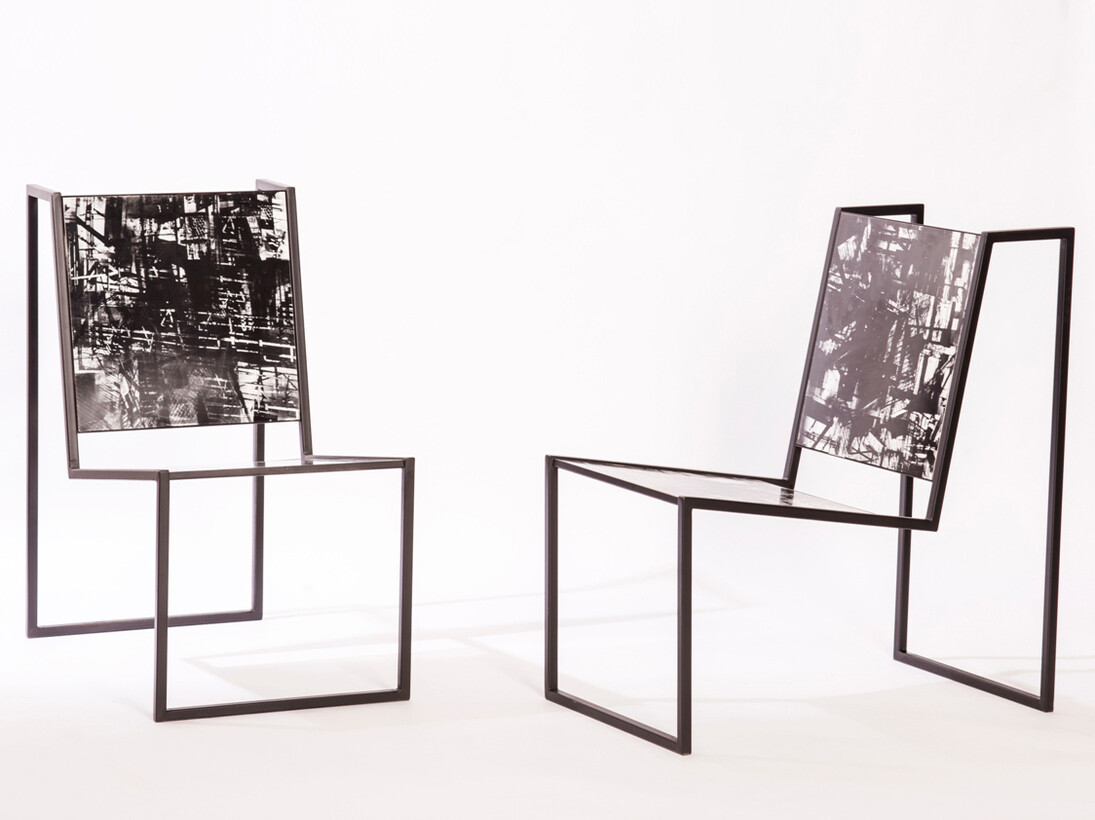 Chiaroscuro Chair by Pedro Barrail 2014 at Cristina Grajales Gallery