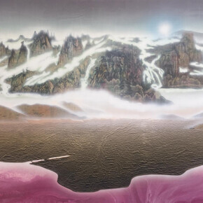 Electric Dreams, Gordon Cheung, 150 x 200 cm, Mixed media on canvas, 2018