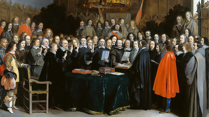 The Ratification of the Spanish-Dutch Treaty of Münster, 15 May 1648, Gerard ter Borch