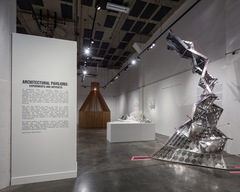 Architectural Pavilions: Experiments and Artifacts. Courtesy of Museum of Craft and Design