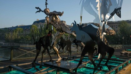 Daniel Hourdé, La Passerelle enchantée, PDA © David Atlan