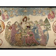 Kalfayan Collection, Curtain, for Bema printed on cotton fabric, 19th century, Photographer Thanos Kartsoglou