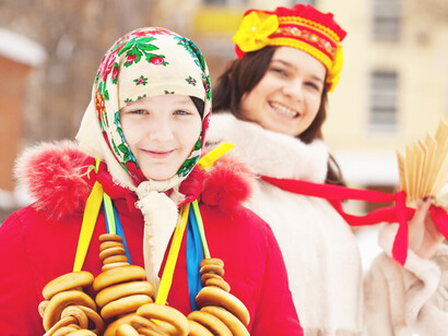 Maslenitsa Week, a traditional Russian festival, is celebrated the week before the Great Lent begins and lasts for seven day, Russia