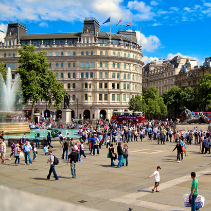 Londra, UK. Le città sono sempre più meri luoghi di transito