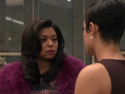 Actress Taraji Henson and Seraya on Empire tv series 