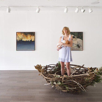 Moll Brau, Deliverance, exhibition view. Courtesy of Martha's Contemporary