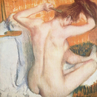 Edgar Degas, La Toilette,1886, Pastel on Cardboard