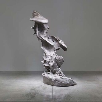 Richard Deacon and Sui Jianguo. Courtesy of L.A. Louver