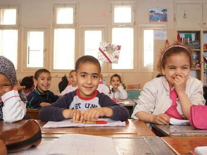 Children are happy in their classroom, learning languages and having fun. According to neuroscientist studies, learning a new language can alter how the brain functions