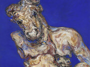 Maggi Hambling, Minotaur (detail), oil on canvas, 2008-2015, 34 x 28 in
