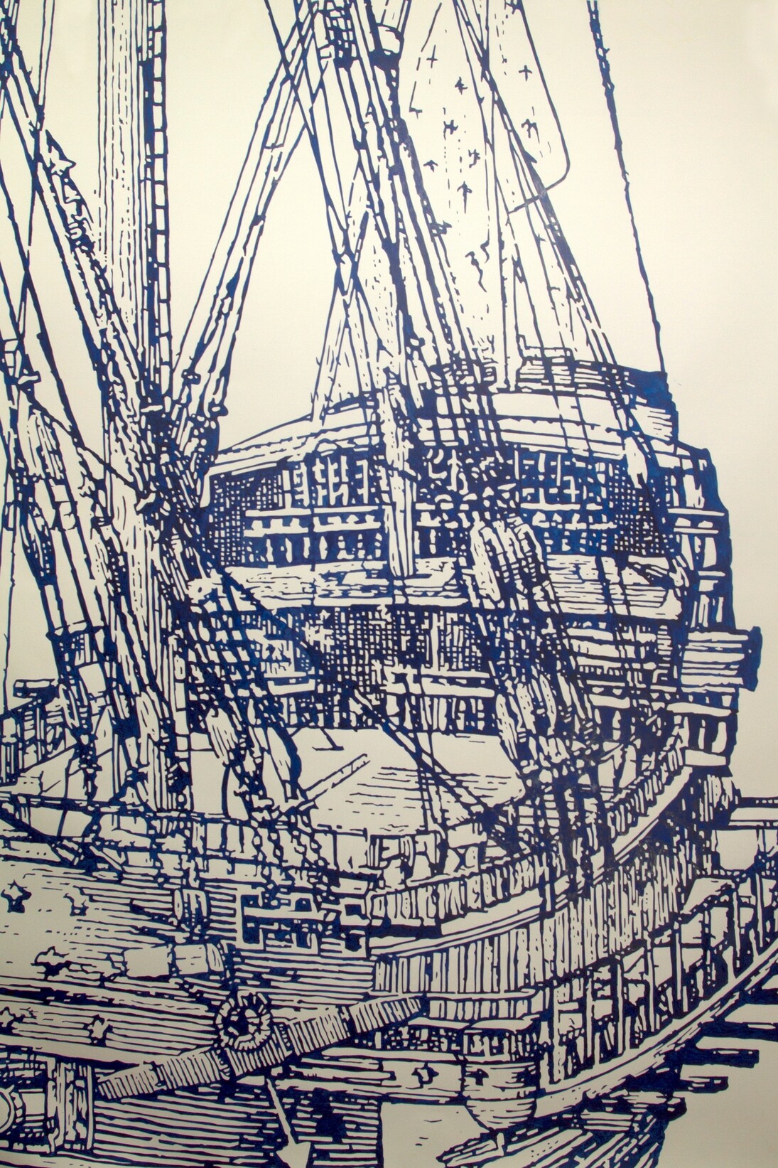 Pedro Amaral. Trabalho sobre papel 