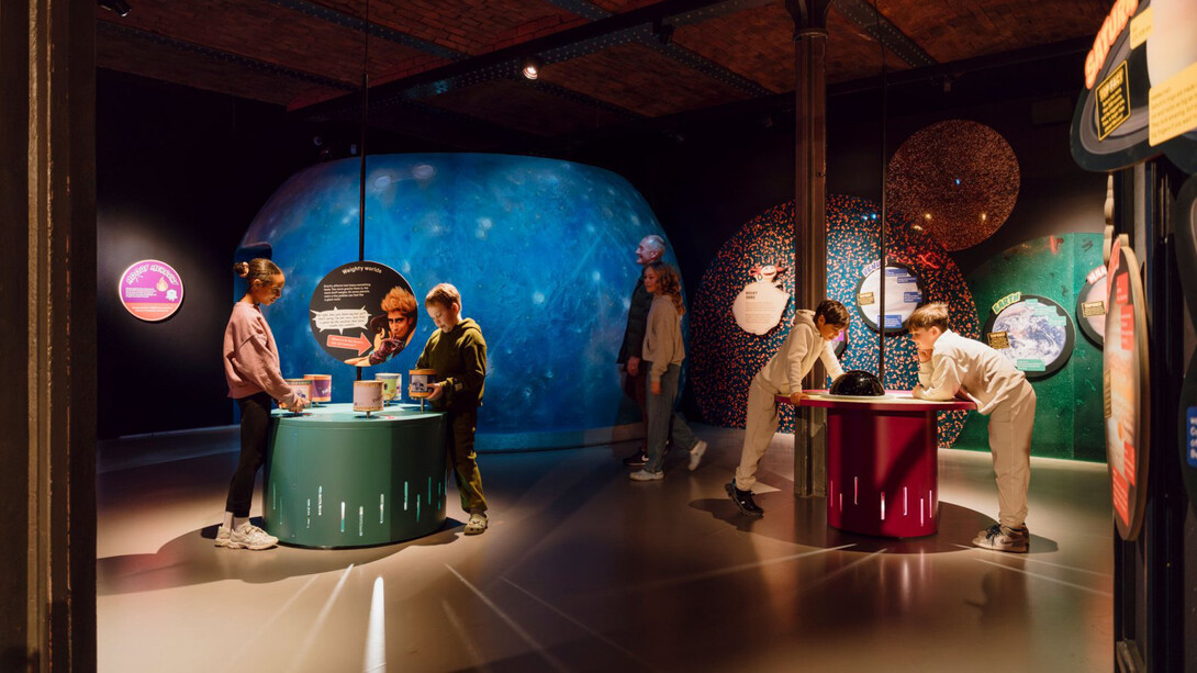 Horrible science: cosmic chaos, exhibition view. Courtesy of Museum of Science and Industry