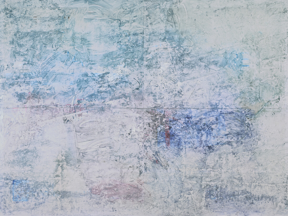 Lucas Jardin, Return, 2014, Solvent on offset printing on dibond, 90 x 123.5 inches