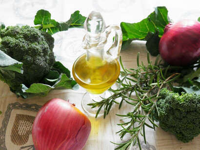 Olio e rosmarino