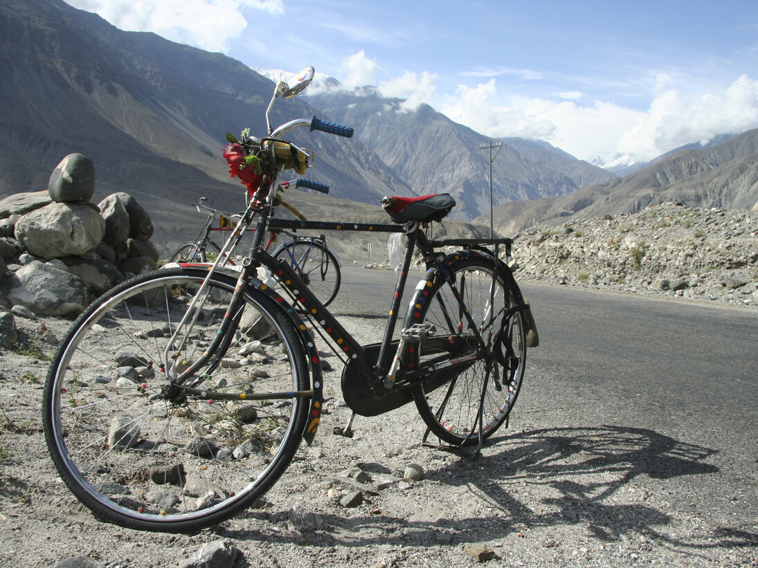 Ruta de montaña en bicicleta