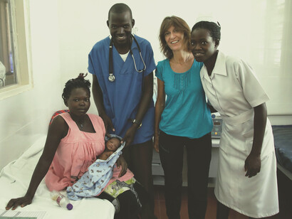 Giovanna Ambrosoli al Children Ward