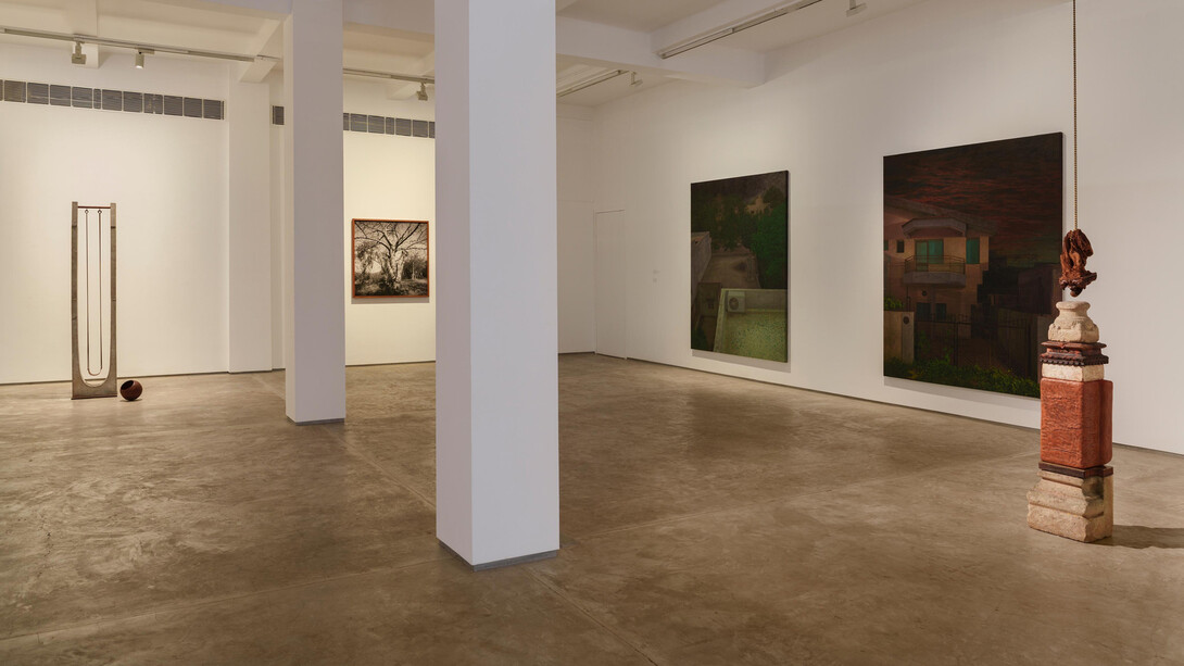 Various artists, Touch the sky, exhibition view. Courtesy of Galerie Mirchandani + Steinruecke