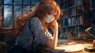 Lolita que frente a los estudios se desorienta