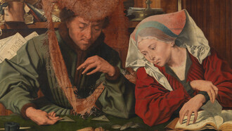 «El cambista y su mujer» (1539), Marinus van Reymerswale