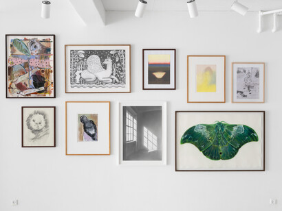 Various artists, Get your paper here!, exhibition view. Courtey of Formation Gallery