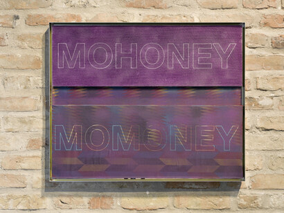 Johannes Wohnseifer, Colony Collapse Disorder 3, 2015, acrylic, lacquer, scotchlite, felt, fabric, canvas, laser gravure, wood, high polished stainless steel