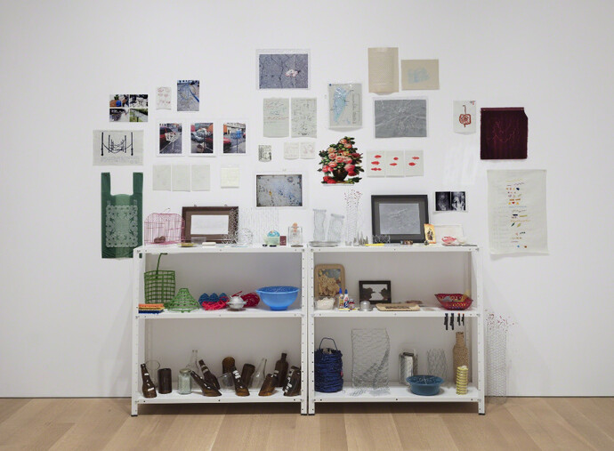 Willie Doherty, Mona Hatoum, and Rita McBride. Courtesy of Alexander and Bonin