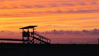 Atardecer en Barú