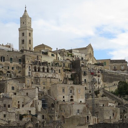 La suggestiva Matera, Italia, in una foto di Enric 