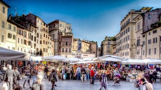 Campo de' Fiori, Roma (Italia)
