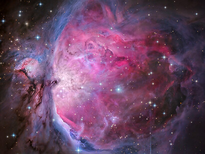 Nebulosa de Orión: la belleza, como mariposas, voló en escenografías cósmicas, las lunas poblaron el espacio