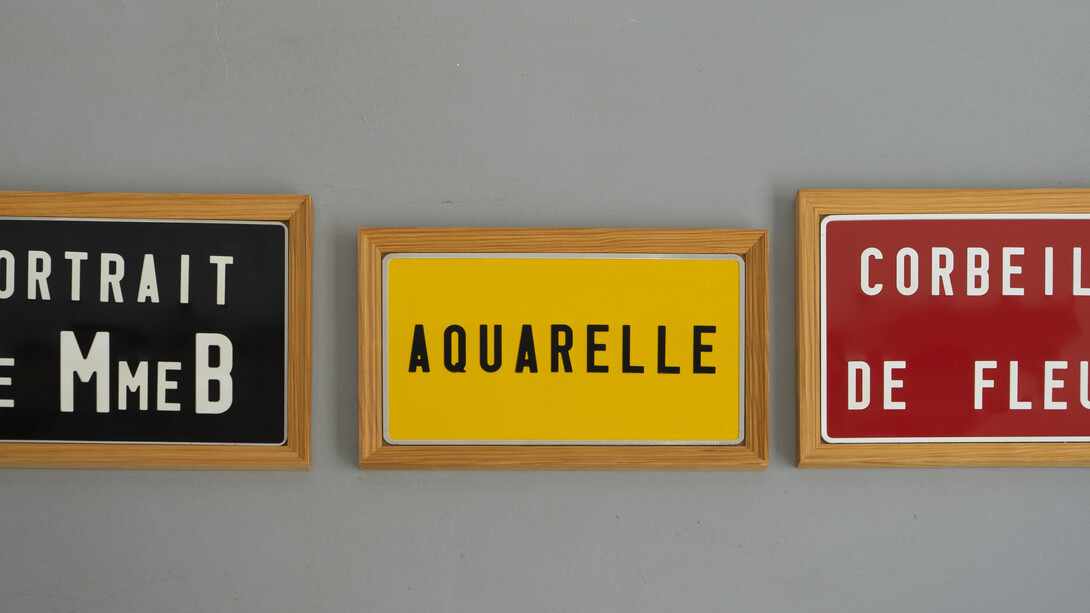 Joel Ducorroy, Oeuvres (1986-1993). Avec l'aimable autorisation de la Galerie Polaris