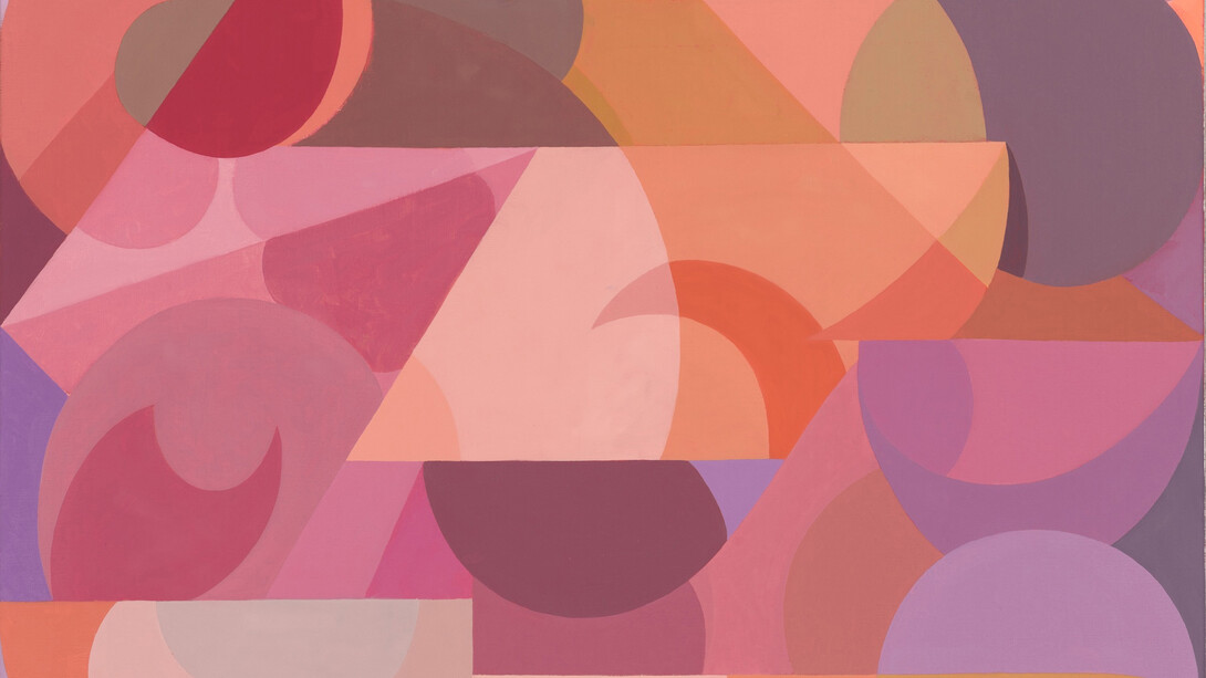 Sebastian Black,Ekphrasis galimatias 1,2015, Oil on canvas, 45.72 x 60.96 cm / 18 x 24 in, © Sebastian Black, Courtesy the artist, CLEARING Gallery and Hauser & Wirth , Photo: JSP Art Photography