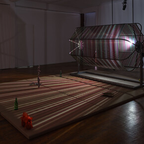 Lotus L. Kang, Azaleas, exhibition view. Courtesy of Commonwealth and Council Gallery