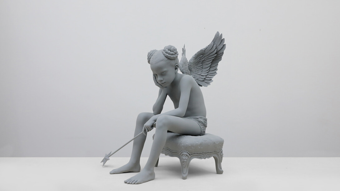 Hans Op de Beeck, Zhai Liza (angel), 2024. Courtesy of the artist and Templon
