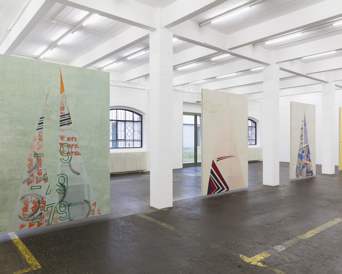 Fredrik Værslev. Courtesy of Kunst Halle Sankt Gallen