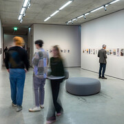 Various artists, Visual echoes, exhibition view. Courtesy of Museum der Moderne